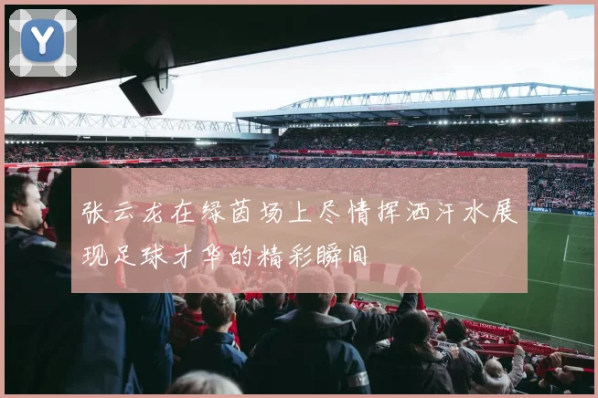 张云龙在绿茵场上尽情挥洒汗水展现足球才华的精彩瞬间